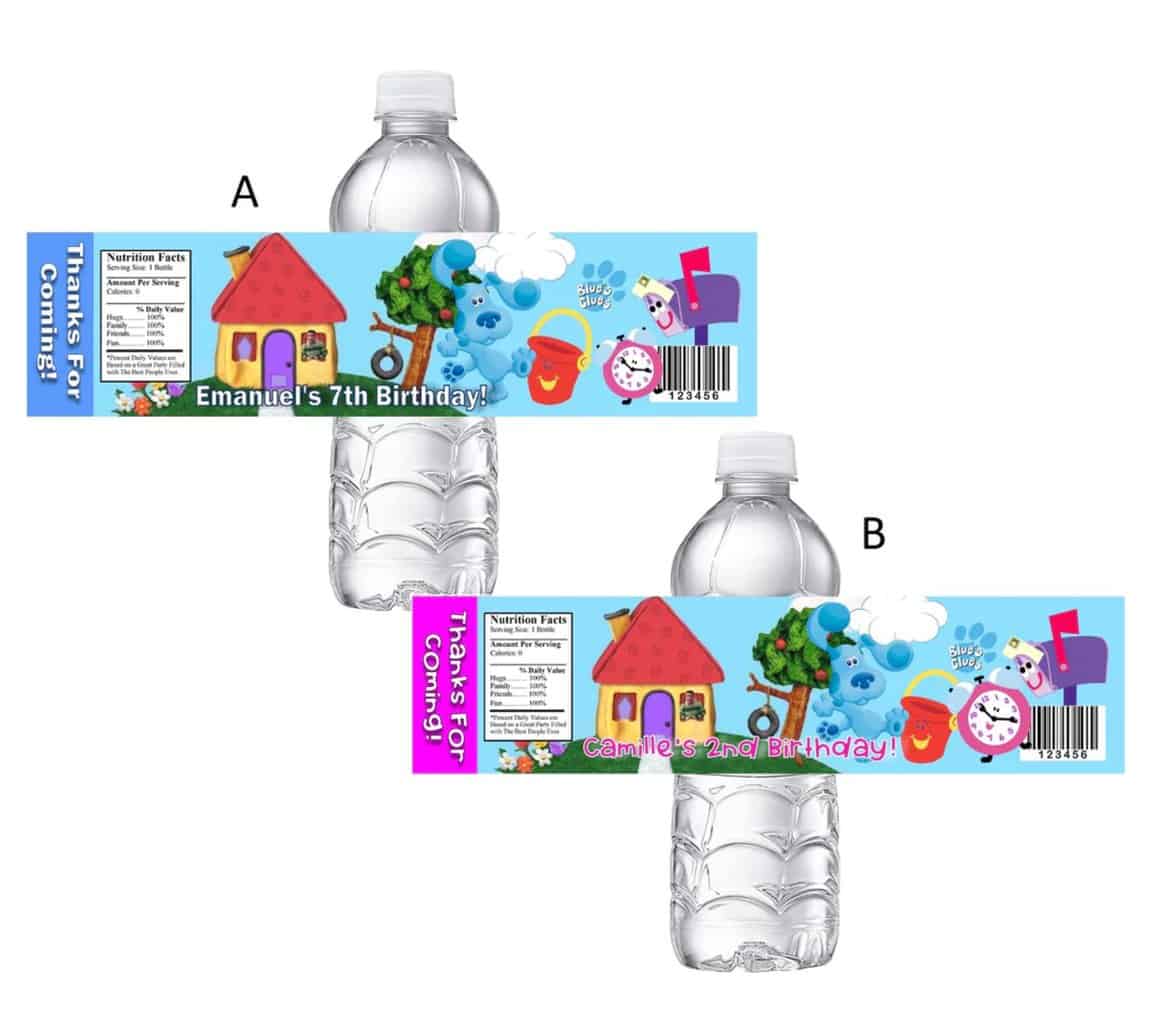 Water Bottle Wrappers