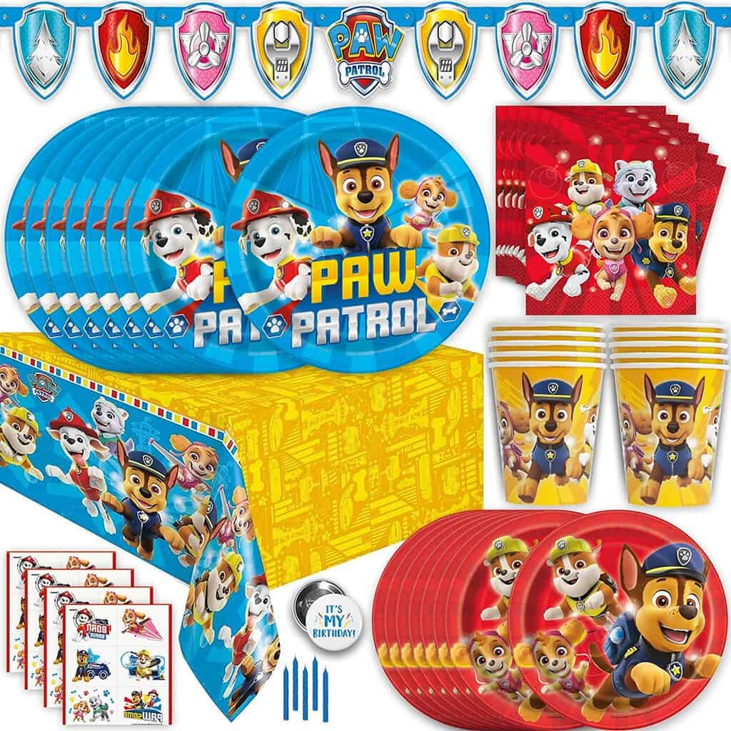 Paw Patrol Party Supplies