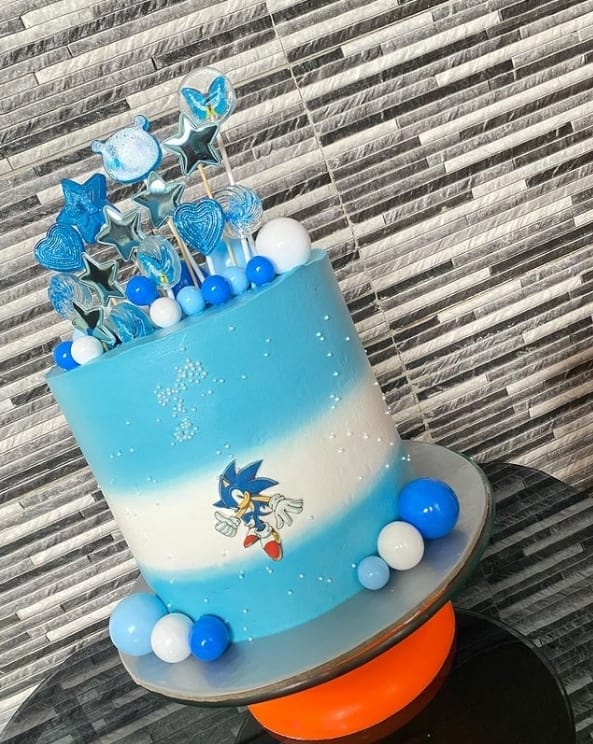 Sonic and Isomalt Lollipops