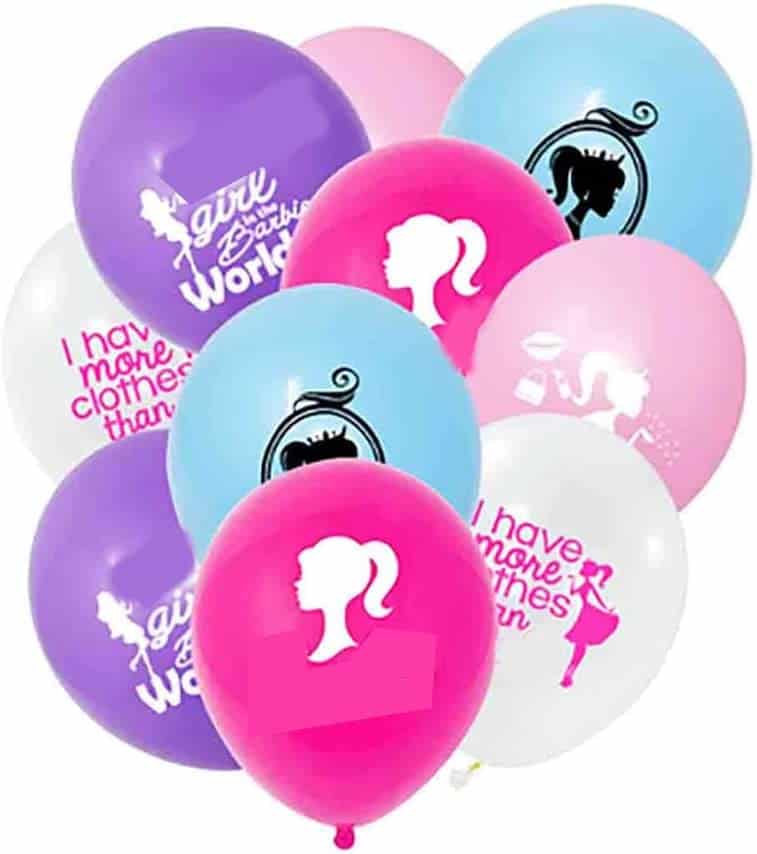 Vak Barbie Balloons