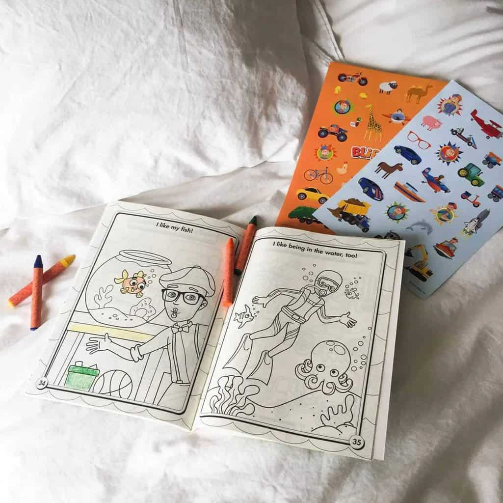 Blippi Coloring Book