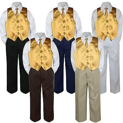 Gold Vest for Boys