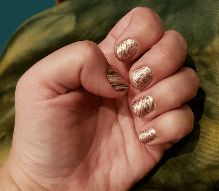 Golden Nails