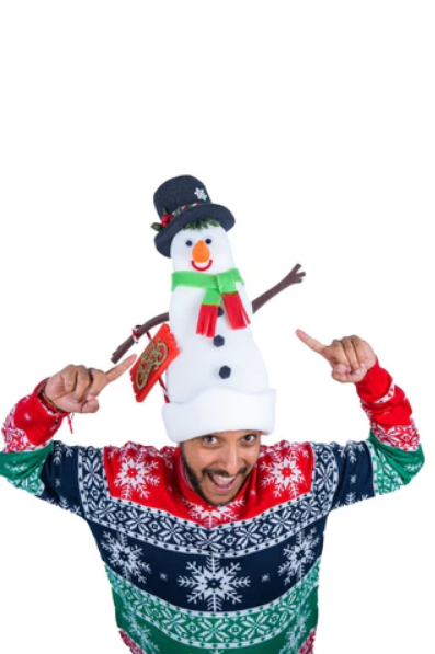 christmas snowman hat