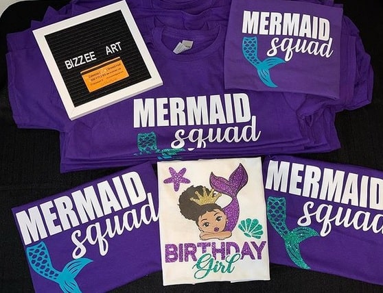 Mermaid Squad Shirts